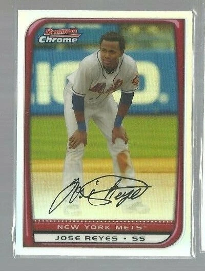  2008 Bowman Chrome Refractors #62 Jose Reyes (ref56609) - Image 1 of 1