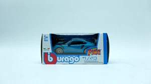 Model Car Porsche 911 GT2 Rs 2018 Blue - Burago - Scale 1:43 " Bu30388b " - Picture 1 of 1
