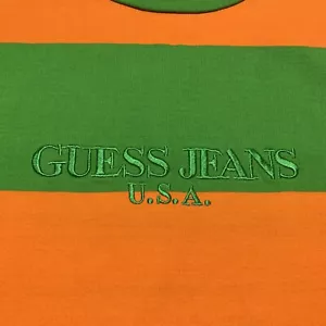 Camiseta Guess Farmers Market Para Hombre Grande Sean Wotherspoon Rayas Deletrear EE. UU. - Imagen 1 de 10