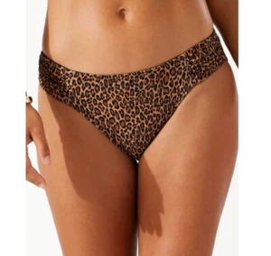 Tommy Bahama Women's Brown Sun Cat Reversible Swim Bikini Bottom Size XS   11589 - Picture 1 of 2