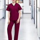 Peeling pielęgniarski z kieszeniami Odzież robocza Peeling medyczny Zestaw Top i spodnie do pielęgniarstwa