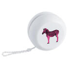 'Pink Zebra' Retro Style Yo-Yo (YY00024111)