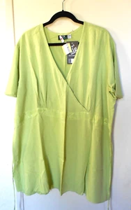 MiB, Cruz Verde sobre Imperio. manga corta, corbata trasera, jersey top. Talla E - Imagen 1 de 5