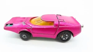 Pink Magenta Clipper No 39 Matchbox Lesney 1973 Rolamatics Dicast Car -Top Opens - Picture 1 of 13