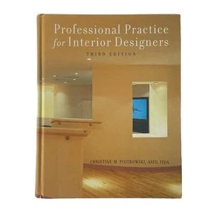 Professional Practice for Interior Designers by Christine M. Piotrowski... - Imagen 1 de 3