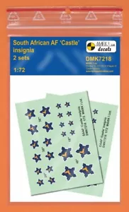 1/72 Decals: South African AF "Castle" Insignia #DMK7218 : MARK1 - Picture 1 of 2