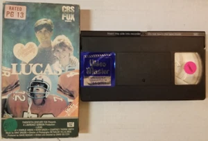 ๐ผ VINTAGE ๐ผ Lucas ๐ผ (VHS, 1986) ๐ผ Former Rental ๐ผ TESTED ๐ผ RARE ๐ผ - Picture 1 of 2