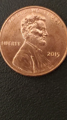 2015 Double dye Penny No Mint Mark Cover