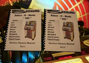 SEEBURG Select-O-Matic 100 Jukebox Service / Owners MANUAL (264 page) - Picture 1 of 6