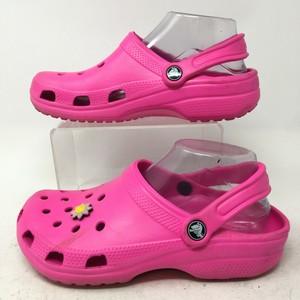 pink crocs fur