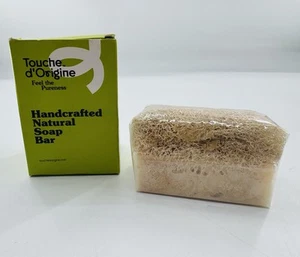 Soap Bar W Loofah Touche d'Origine Handcrafted Niacinamide NEW Face & Body 1pk - Picture 1 of 6