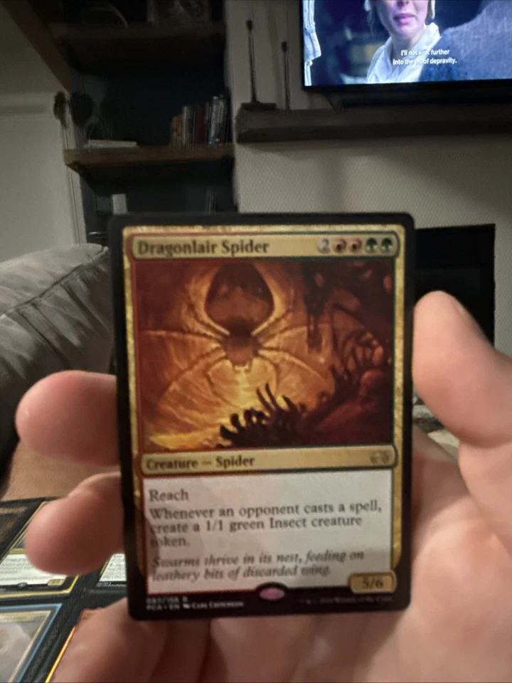 MTG Dragonlair Spider Planechase 2012 87/156 Regular Rare - Image 1 of 1