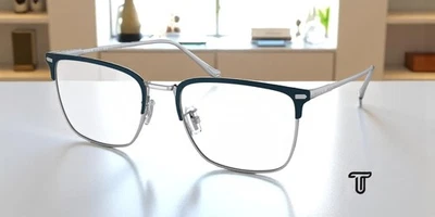 Lentes de demostración COACH HC5149T 9001 azul marino oscuro 54 mm para hombre Foto 1 de 4