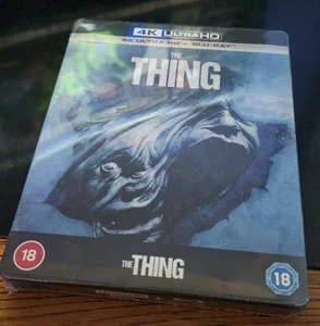 The Thing 4K UHD Blu Ray Steelbook NEW & SEALED James Carpenter UK Exclusive - Picture 1 of 3