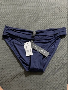 Traje de baño hipster con bandas para mujer La Blanca Island Goddess talla 10 - Imagen 1 de 4