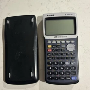 Casio FX-9860G AU USB Powered Graphing Math Calculator Multi-Line Display Black - Picture 1 of 9