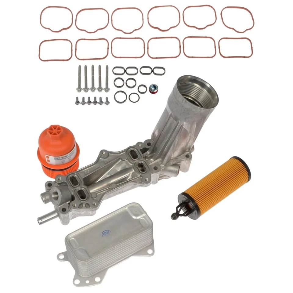 Dorman 926-959 модернизированный алюминиевый корпус масляного фильтра двигателя масляный охладитель и фильтр - Изображение 1 из 4