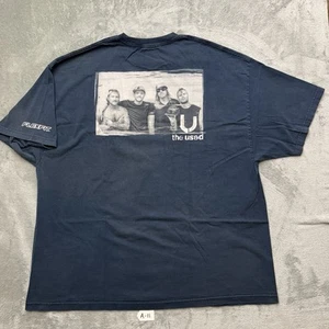 Hurley & Lids ‘The Used’ Band T Shirt Emo Punk Rock Flexfit Size XXXXL - Afbeelding 1 van 10