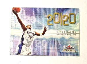 2000-01 Fleer Focus 20/20 #220 Vince Carter Toronto Raptors MVP - Picture 1 of 2