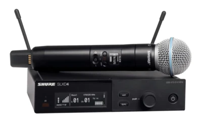 Shure SLXD24/B58 Digital Wireless Handheld Microphone System - Image 1 of 4
