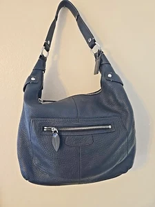 Coach Penelope Pebbled Hobo Leather Shoulder Handbag C1082-F14681 Vintage - Picture 1 of 19