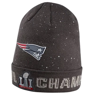 Nike New England Patriots Super Bowl LI 51 Champions Beanie Knit Hat - Image 1 of 3