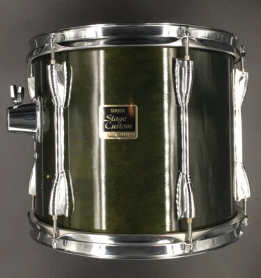 Yamaha Stage Custom (1ª generación) STT612 - 12” x 10” Tom - Verde bosque - POM (1998) Foto 1 de 4