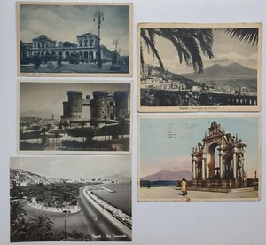 6CARTOLINE-FOTOGRAFICHE-ANTICHE- ANNI 30 40 60-NAPOLI-AGNANO-LOTTO - Picture 1 of 6
