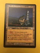 MTG - Starlit Sanctum - Onslaught - Near Mint To Very Light Play