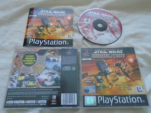Star Wars Demolition PS1 (COMPLETE) black label Sony Playstation rare - Picture 1 of 2