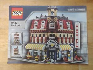 Lego 10182 Cafe Corner Instruction Manuals, very rare and hard to find books!