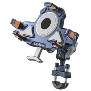 Motorcycle Phone Holder Shockproof Phone Mount for Motorbike Motor Mirror Mobile - Picture 1 of 28
