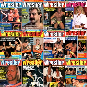 The Wrestler Magazine - 1987 - Entire Set of 12 Issues - WWF NWA AWA Wrestling - Picture 1 of 13