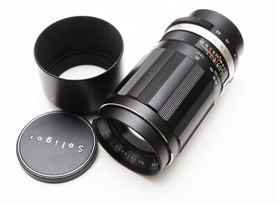 A+ mint Soligor 200mm f/4.5 Preset telephoto lens, T2 mount, Digi adaptable! - Image 1 of 4