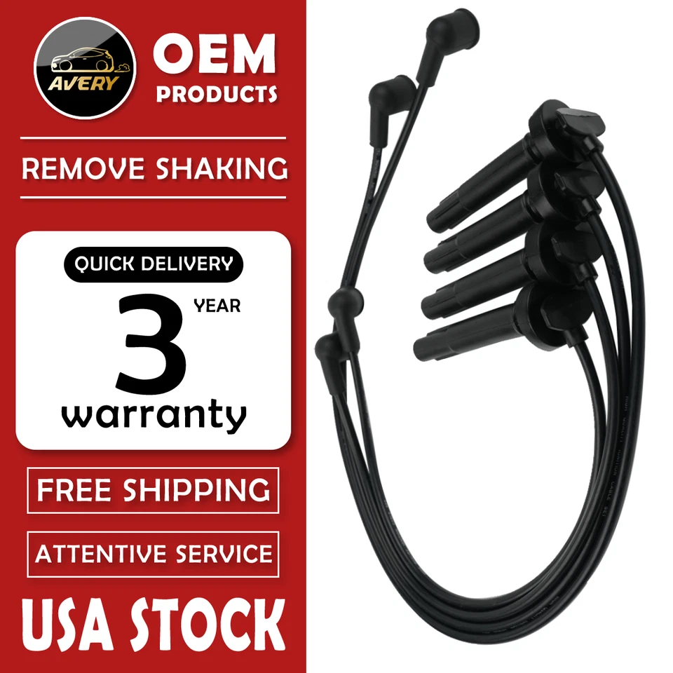 Spark Plug Wire for 2.5L Subaru Impreza Forester Legacy Outback 2005-11 671-4305 Foto 1 de 4