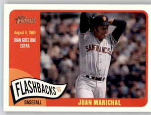 2014 Heritage 65 Flashbacks Juan Marichal Insert MLB PWE 1965 Giants - Picture 1 of 2