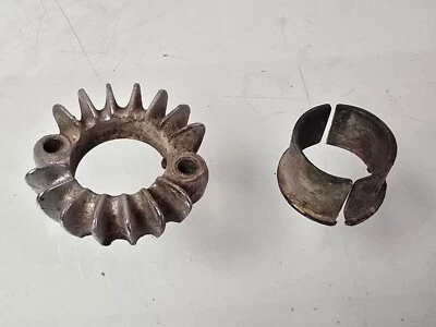 1971 Honda CL100K1 Scrambler Exhaust Manifold & Shims Collars HM 108 cl 100 K1 - Изображение 1 из 2