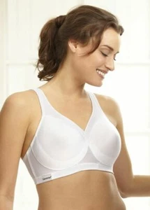 Glamorise Bra Magic Lift Sport Style 1006 Size 34-48 NWT White, Cafe or Black - Picture 1 of 4