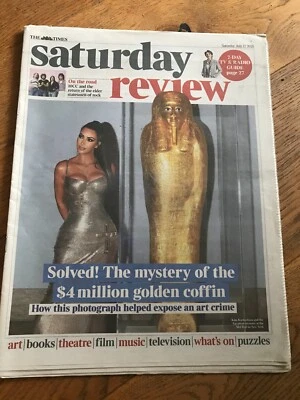 UK Times Saturday Review: ELIJAH HEWSON Bono INHALER 10cc GAEL GARCIA BERNAL Kim Foto 1 de 4