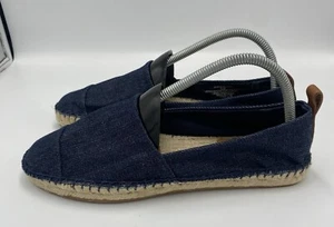 Ralph Lauren Damen Cameryn Espadrille Cross Dyed Denim Größe 8,5 - Bild 1 von 7