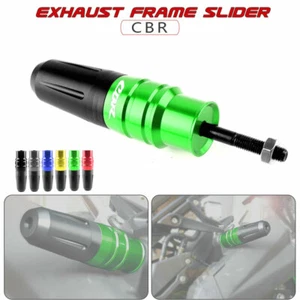 CNC Exhaust Crash Slider Protector for HONDA CBR 929 RR CBR 650F 600RR CBR1000RR - Picture 1 of 10