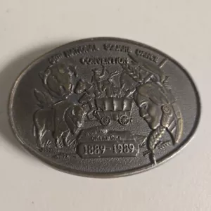 Vintage "38th National Square Dance Convention" Belt Buckle - Picture 1 of 4