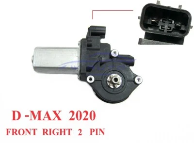 FRONT DOOR RIGHT 2-PIN POWER WINDOW MOTOR FITS ISUZU DMAX D-MAX 2020-2024 - Image 1 of 4