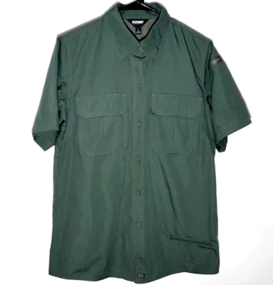 Blackhawk! Women's Tactical Shirt | Green Utility Button Casual | Womens Large - Image 1 of 4