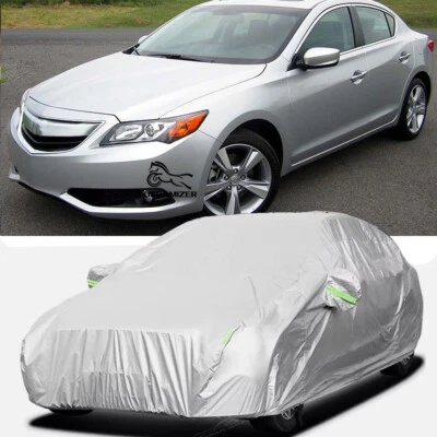 Full Car Cover Sun Rain UV Dust Snow Water Resistant For Acura ILX TSX Sedan — 第 1/4 张图片