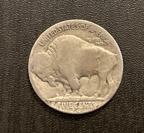 1918 S Semi-Key Date Buffalo Nickel Restored Date Nice (A4) Cover