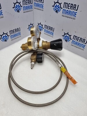 Harris KH1139 Gas Regulator HP-722-125-580-BE Non-Corrosive Gases Only 3000 PSI - Image 1 of 4