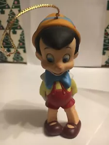 Pinocchio Disney Grolier GOLD Edition Christmas Tree Ornament New In Box - Picture 1 of 12