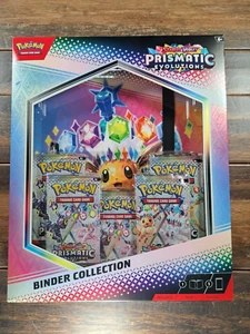 Pokemon Prismatic Evolutions Binder Sammlung Neu Sealed - Bild 1 von 2