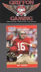 1990 Pro Set Joe Montana #293 (HoF San Francisco 49ers) - Picture 1 of 2